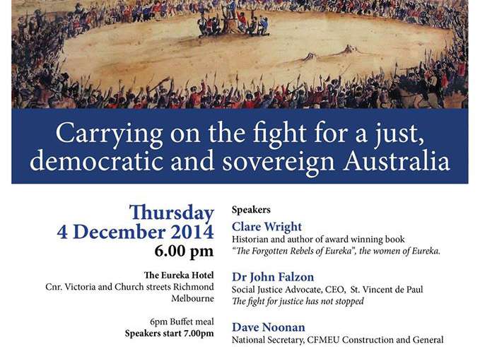 Melb Eureka Dinner 2014