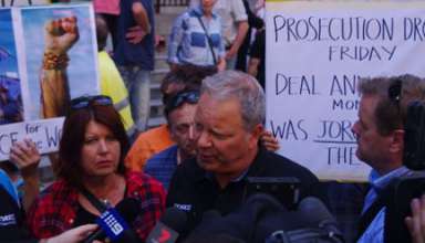 Aaron Cartledge and Pam Gurner-Hall