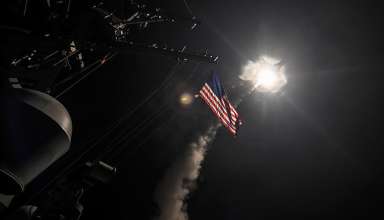 Cruise missile launch