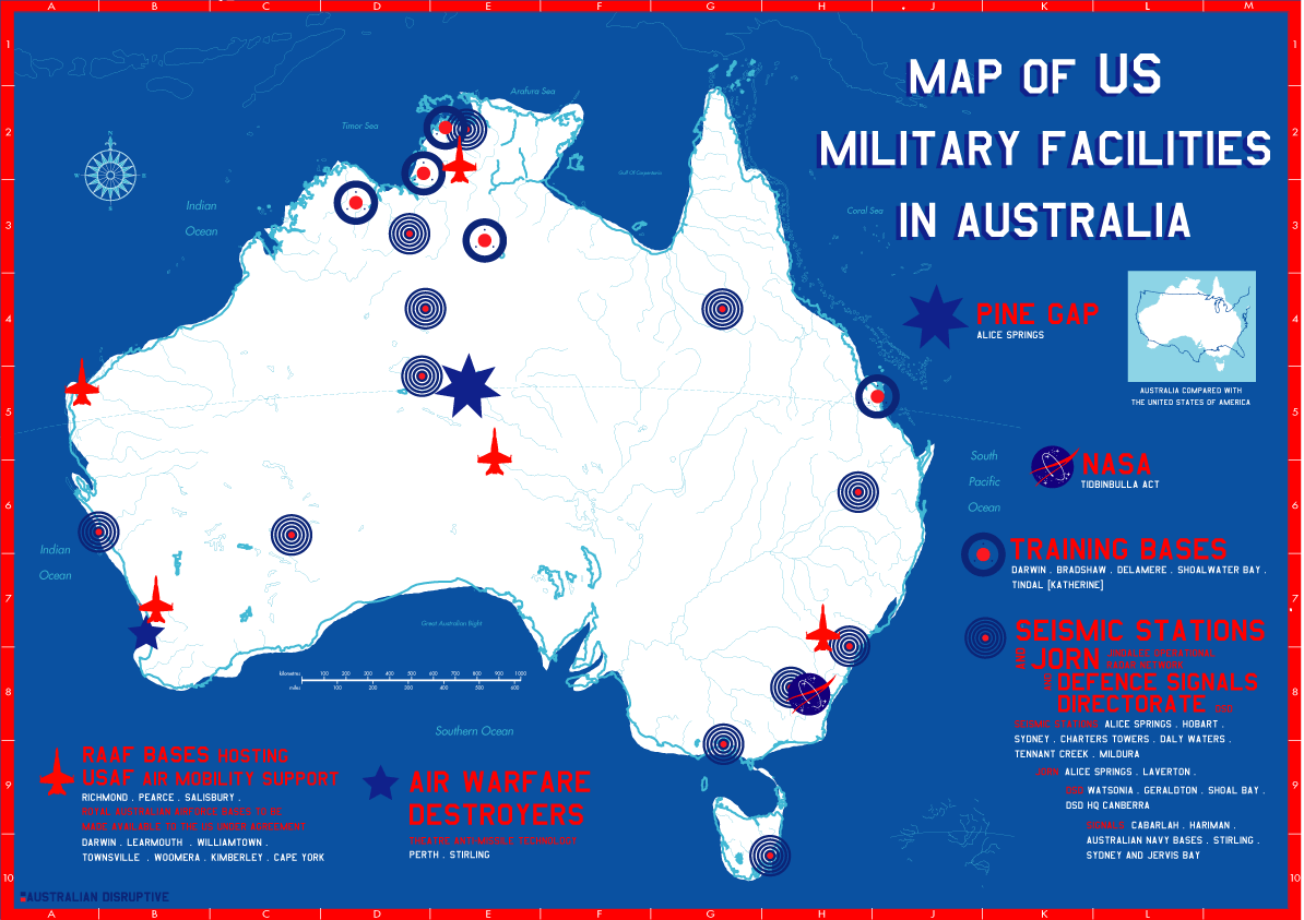 Australia USA bases
