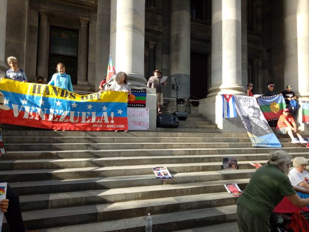 Bolivian Coup Adelaide Protest