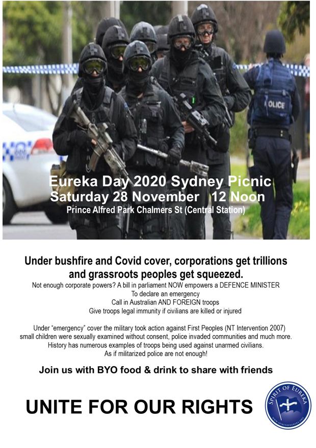 Eureka Sydney Picnic 2020