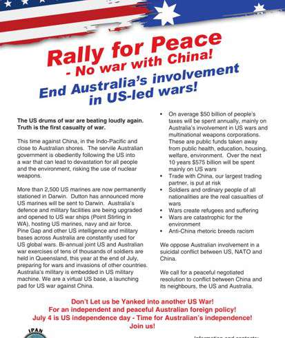 Rally for Peace with 2 flags_B.jpg - 72.88 KB